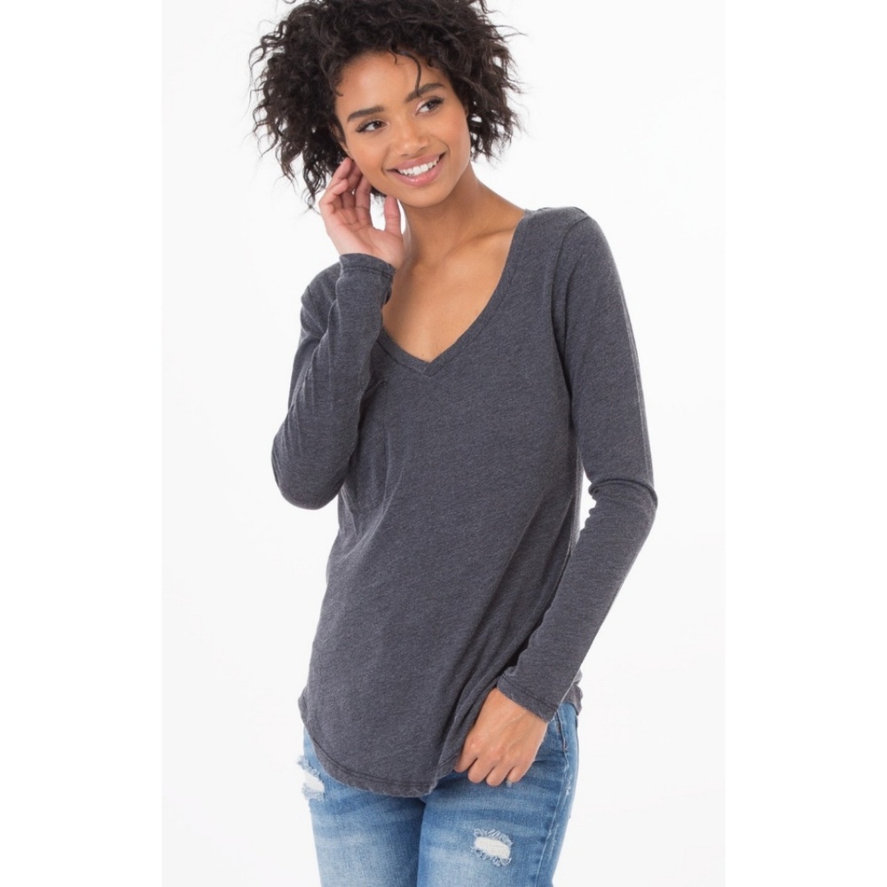Z Supply L/S Pocket Tee